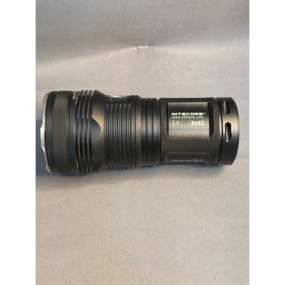 Nitecore Tiny Monster TM11 LED Flashlight Black Tactical High Lumen Handheld